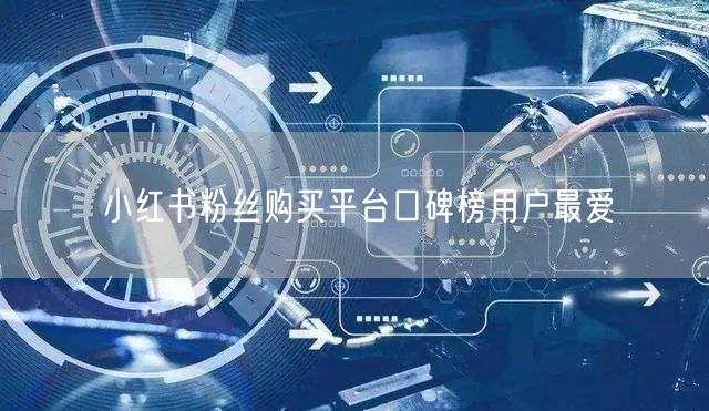小红书粉丝购买平台口碑榜用户最爱